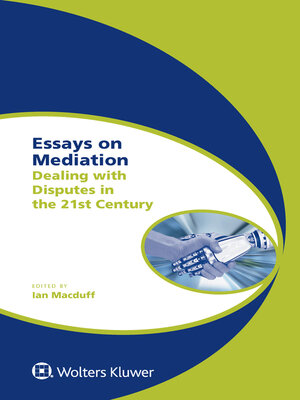 cover image of Essays on Mediation